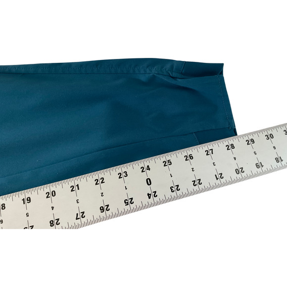 Adar Pro Women's Medium Jogger Pants Dark Teal Blue Elastic Waist Pockets - Picture 6 of 11
